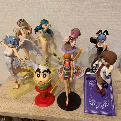 Viele Anime Figuren Re Zero Rem Ram One Piece Conan Luminasta Mini Lot