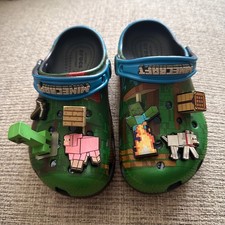 Crocs Kids  Minecraft Clog Shoes- Unisex 11C