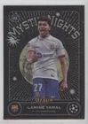 2023-24 Topps Merlin UEFA Club Competitions Mystic Nights Lamine Yamal Rookie RC