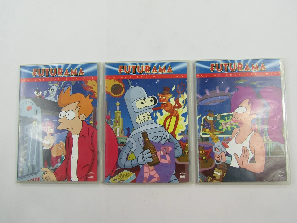 Futurama Box Set Volume One 3 Disc Set 20th Century Fox Comedy Animated Bonus - Image 4 of 4