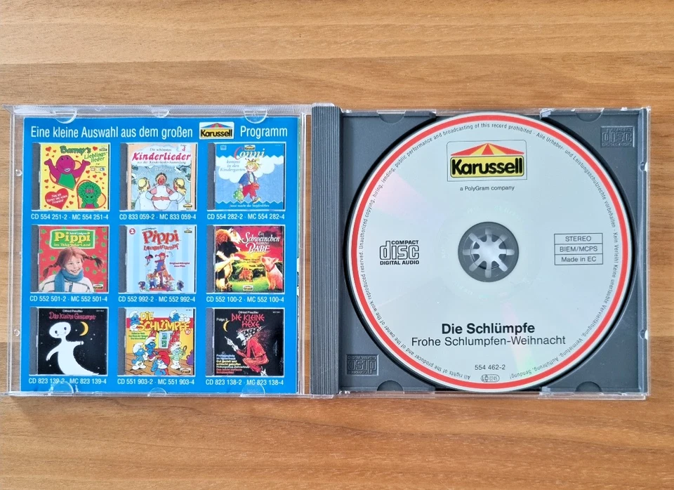 Die Schlümpfe ** Frohe Schlumpfen-Weihnacht ** CD ** Weihnachten Smurfs ** TOP - Bild 3 von 3