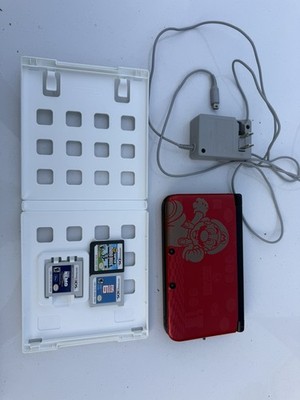 Nintendo 3DS XL Limited Edition Super Mario Bros 2 - Red NEW Used Condition