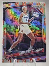 2025 Panini Prizm WNBA Brianna Turner #105 DSG Logo Prizm SP Indiana Fever