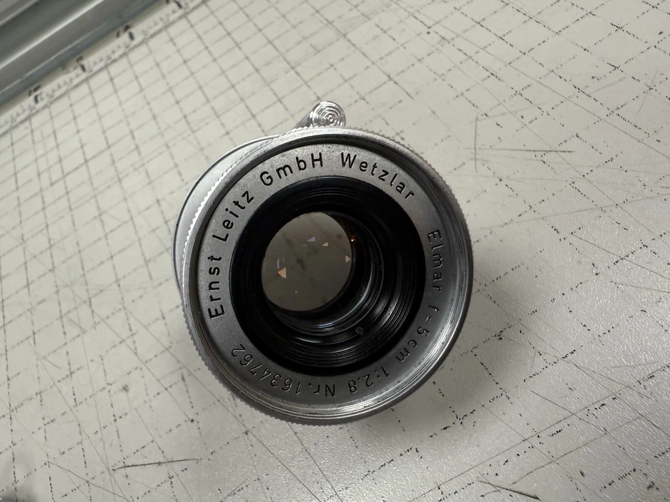 Leica IIIg range finder by Ernst leitz  c/w Elmar 5cm f2.8 - Image 4 of 4