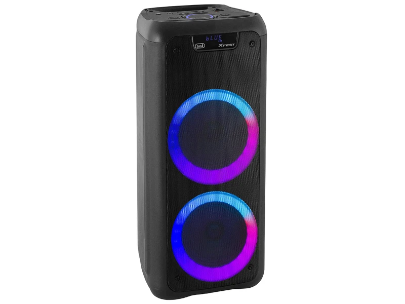 TREVI Cassa Amplificatore XFEST Altoparlante Speaker 80W XF600KB con Telecomando, fotografia 8 di 10