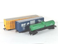 Freight Tanker Train Cars HO Scale Lot of 3 Lake Erie Richmond Fredricksburg