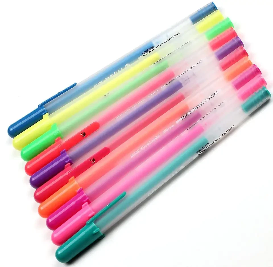 12 x Sakura Gelly Roll caneta gel esmalte conjunto de efeitos 3D sortido conjunto de 12 cores - Imagem 3 de 4