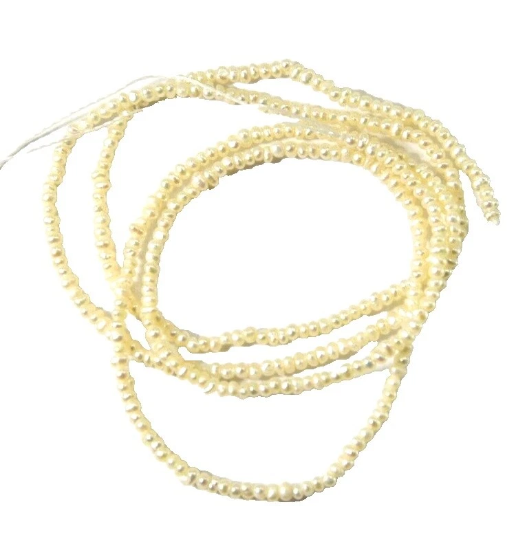 Seed White Jewelry Making Beads