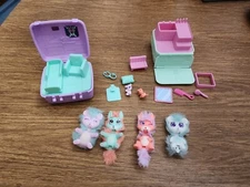 Lot Of Little Live Pets Scruff Surprise Vet Rescue Used Hospital Doctor Bathroom