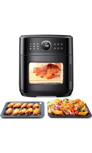 Luftfritteuse Toaster Backofen Combo 13 qt große Luftfritteuse Toaster Ofen mit 50 Rezepten - Bild 1 von 5