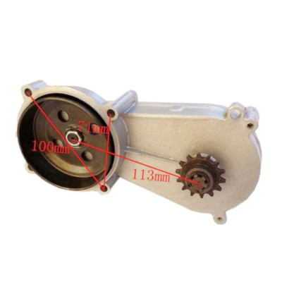ATV Transmissie Versnellingsbak Koppelingsset 14T Koppeling Drum Bell Behuizing Versnellingsbak met Koppeling voor Mini Pocket Quad Crossmotor ATV