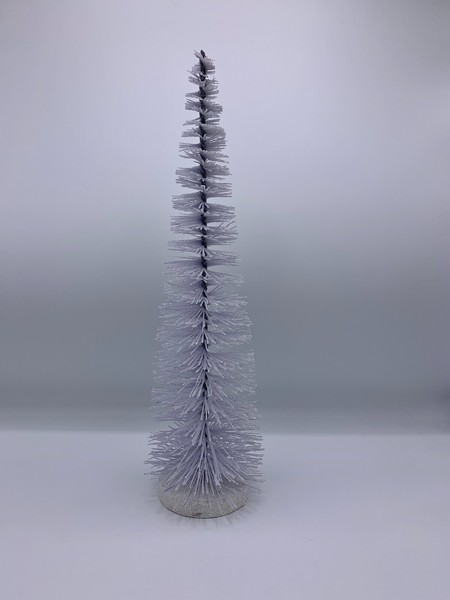 Deko - Glitzerbaum Weiß 45 Cm (Tannenbaum, Weihnachtsdeko, Xmas, Dekoration)-image