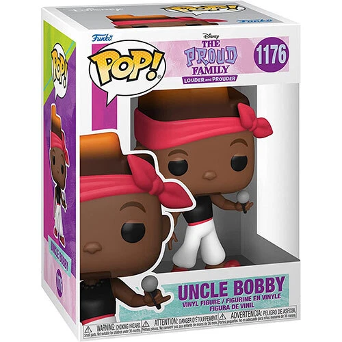 Funko POP! Disney - The Proud Family Vinyl Figure - UNCLE BOBBY #1176 - NM/Mint