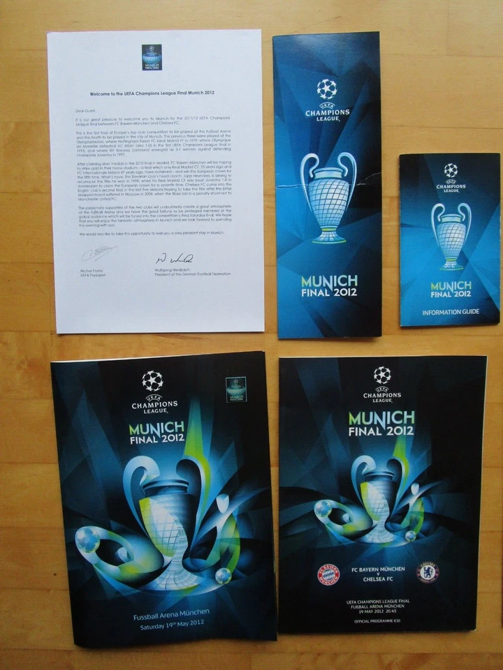 Champions League Finals München 2012 Bayern/Chelsea + Lyon/Frankfurt (Frauen) - Bild 2 von 4