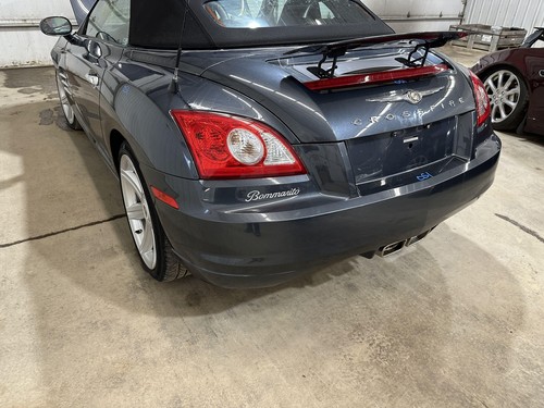 04-08 CHRYSLER CROSSFIRE REAR BUMPER COVER MACHINE GRAY CLEARCOAT PAINT P17 - Picture 5 of 7