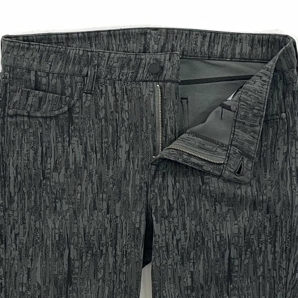 Liverpool Womens Jeggings Jeans Magnet Gray Camo Stretch Knit Mid