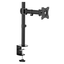 Single Monitor Fully Adjustable LED LCD TV Swivel Desk Mount 21 22 23 24 26 27"