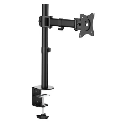 BRATECK Single Monitor Fully Adjustable LED LCD TV Swivel Desk Mount 21 22 23 24 26 27"