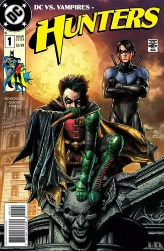 DC vs Vampires: Hunters #1 Mico Suayan One-Shot Variant Cover (B) DC Comics