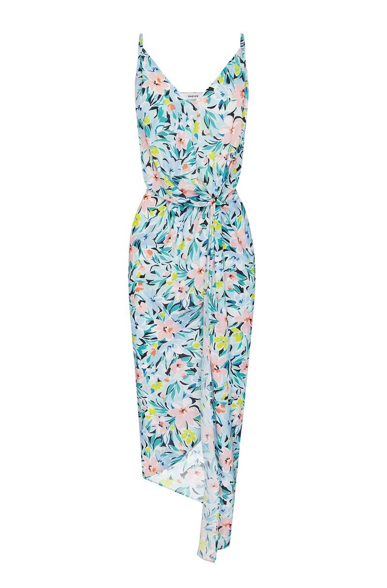 sheike blue and white dress Clementine Mini Dress Sky Blue | Shirt Dress