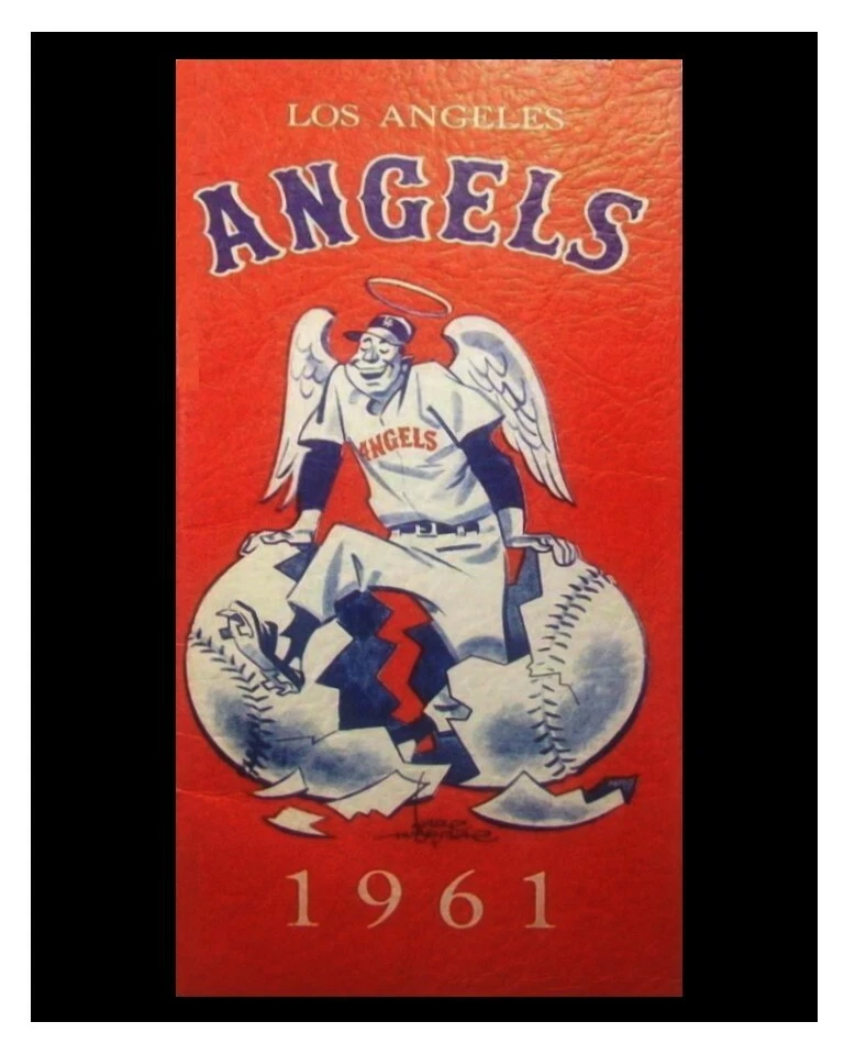 Anaheim Angels Program Cover 8x10 Photos for 2002 Series Win & 1961 Yearbook - Image 2 of 3