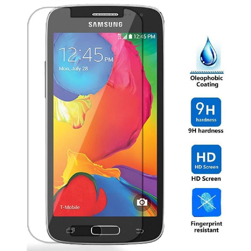 Tempered Temper Glass Screen Protector for Samsung Galaxy Avant G386 G386T G386F - Image 2 of 3