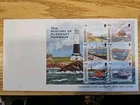 Guernsey Stamps 2012 Alderney  Ships Harbour FDC D Mini Sheet Lighthous3