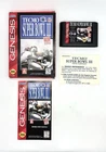 Tecmo Super Bowl III Final Edition Sega Genesis 1995 Complete NFL Vintags WORKS