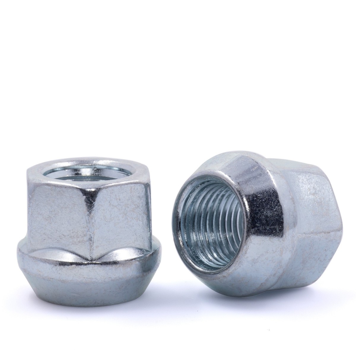 Excalibur 9/16-18 Bulge Acorn Open End Lug Nuts – Chrome – Set Of 32