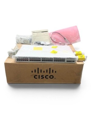 Cisco Catalyst C9200L-48P-4G-E 48-Port PoE+ Switch 4x 1G Network Essentials