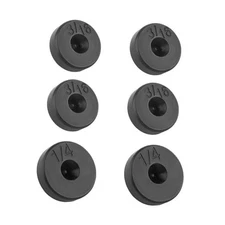 6PCS Brake Line Flaring Tool Kit Flare Adapter,3/16" & 1/4" Steel Adapter 