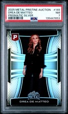 2025 Metal Pristine Auction #149 Drea De Matteo Prismatic Silver /50 PSA 7 NM