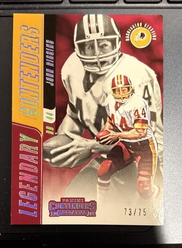 2018 Panini Contenders - Legendary Contenders John Riggins #LC-JR Silver /75 G7