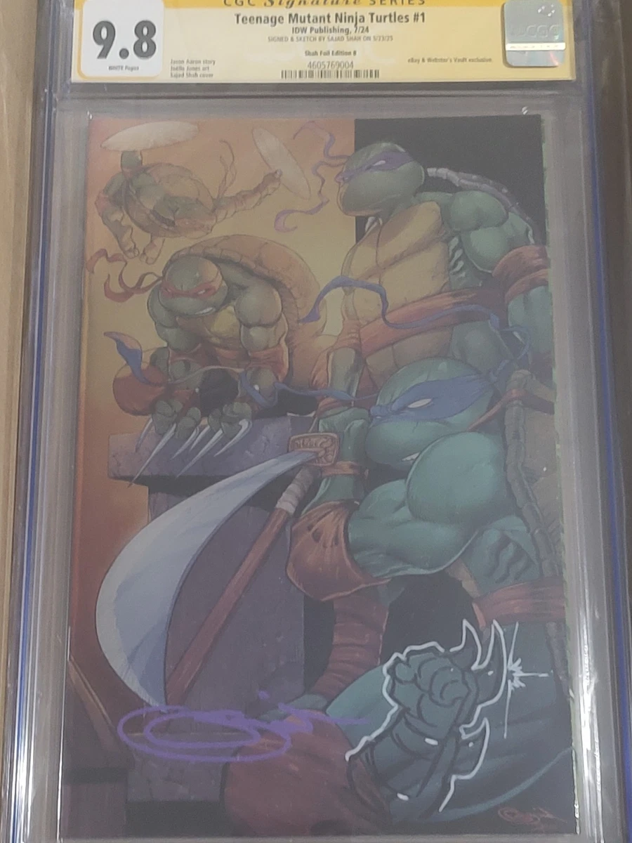 Teenage Mutant Ninja Turtles 9.8 Near Mint/Mint, Comics Signed