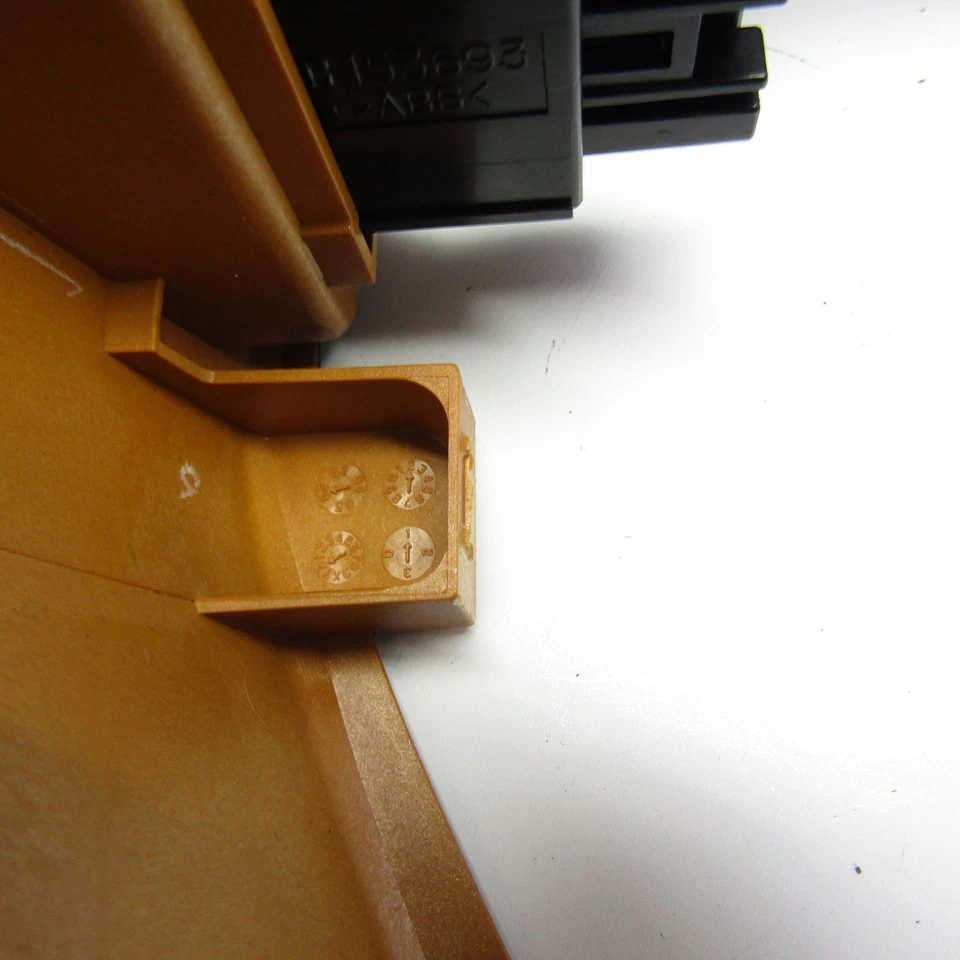 Par de cubiertas de consola de aire de grano de madera Lexus GX470 2003-2007 Foto 4 de 4