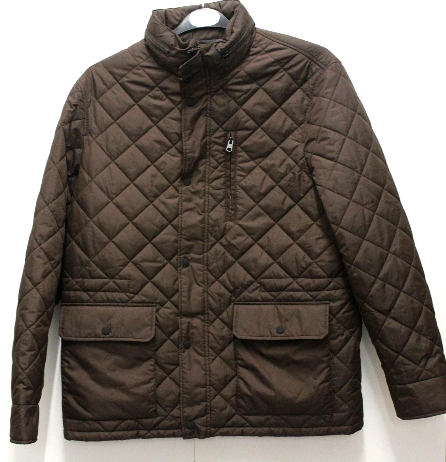 M & S Mens Quilted Shower Resistant Utility Jacket with Stormwear Rrp £80 ~Large