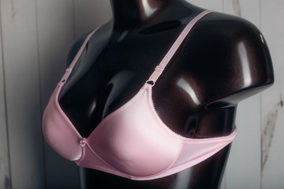 Sujetador Bestform Vintage Retro 38C Rosa Copa Suave Ligeramente Acolchado Demi Inalámbrico Rosa Foto 4 de 4