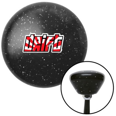 Drift of the Rising Sun Black Retro Metal Flake Shift Knob w/ M16x1.5 Insert