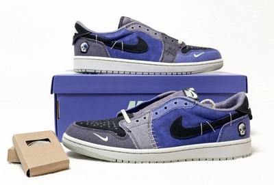 NIKE Air Jordan 1 Low OG Voodoo EU 44,5 Dunk Lila Dunk Schuh Herren Damen NEU  