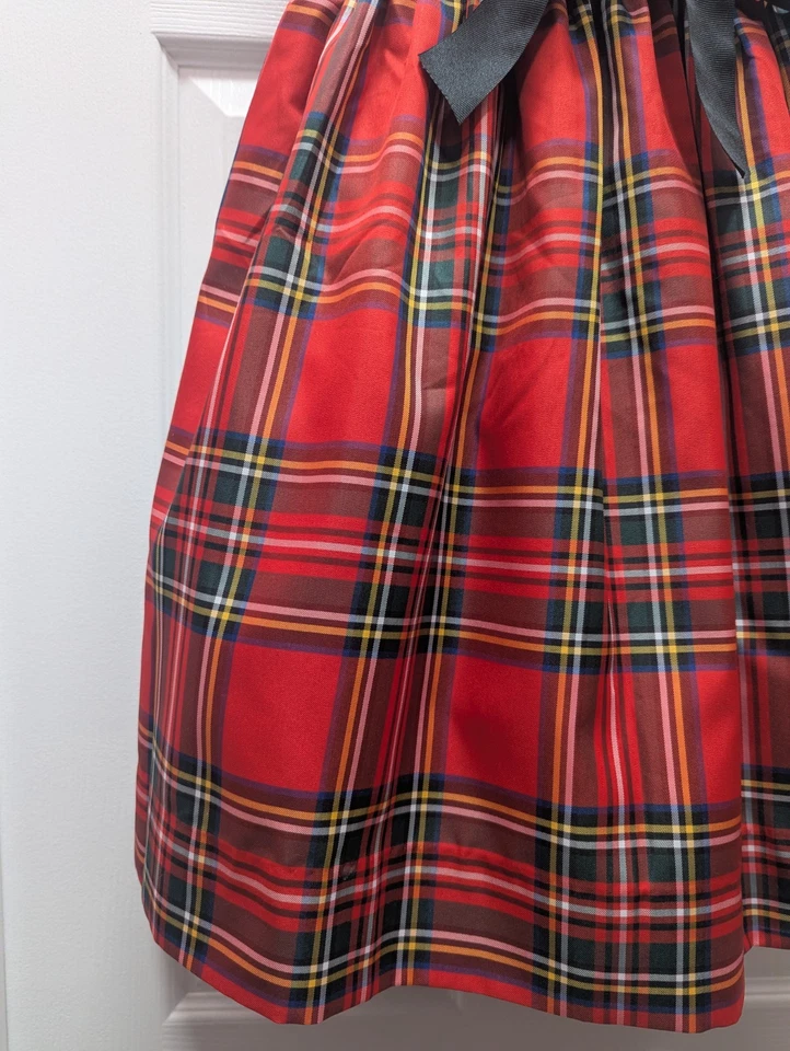 Vestido Polo Ralph Lauren Feminino Xadrez Sarja/Tafetá Fit-and-Flare - Imagem 3 de 4