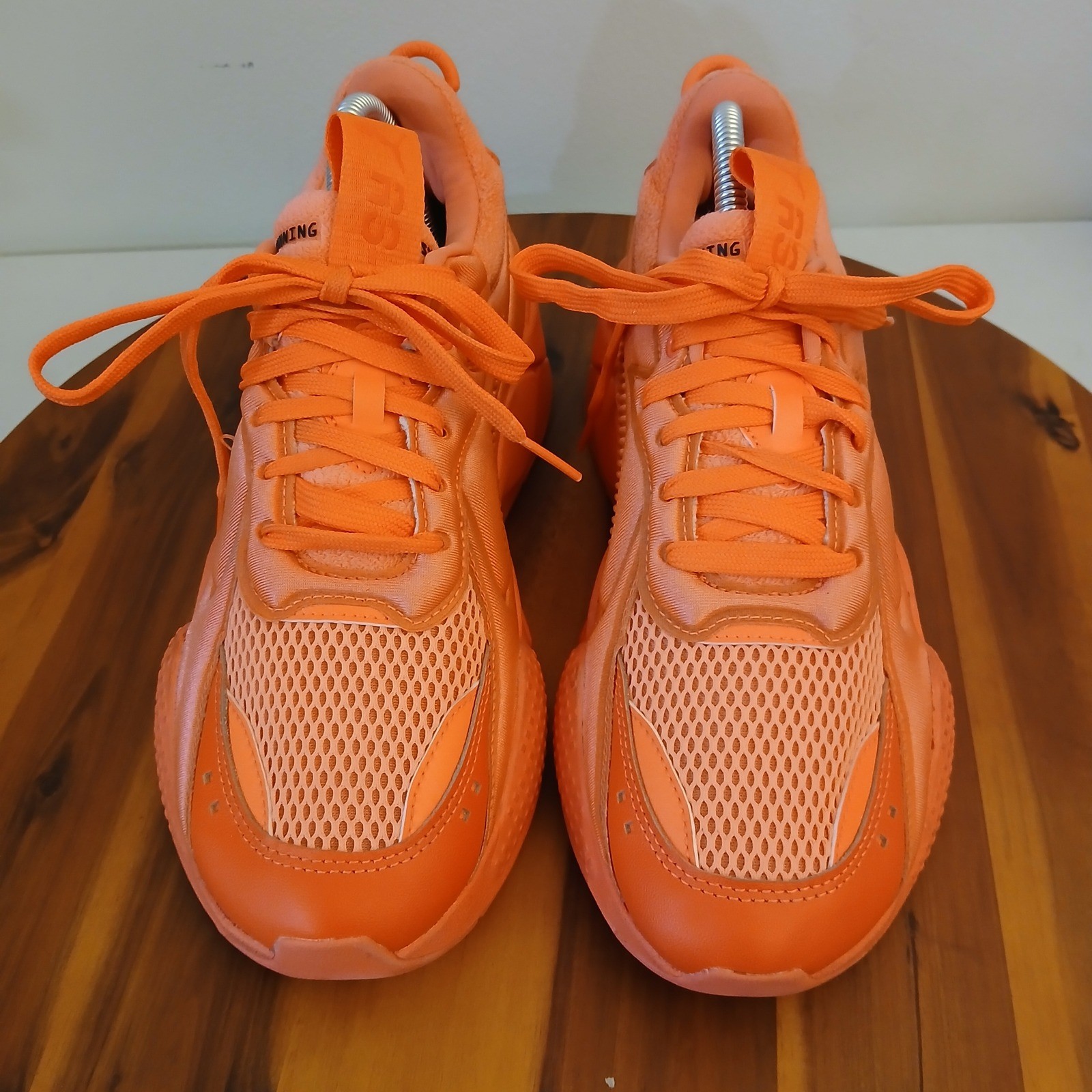 Puma RS-X Softcase Womens 9.5 Fluo Peach Running Shoes Sneakers 371983-05 thumbnail 2