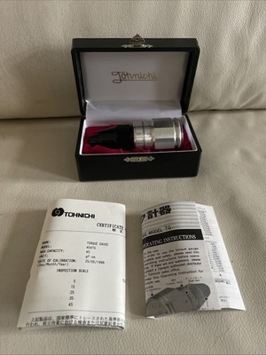 TOHNICHI TORQUE GAUGE 45ATG für DVCPro Messgerät - Rarität vom Händler