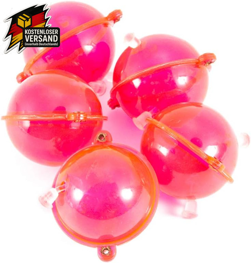 Angelkugeln Set 5 Stück Wasserball Bubble Floats für Meeres- und Outdoor-Fischer