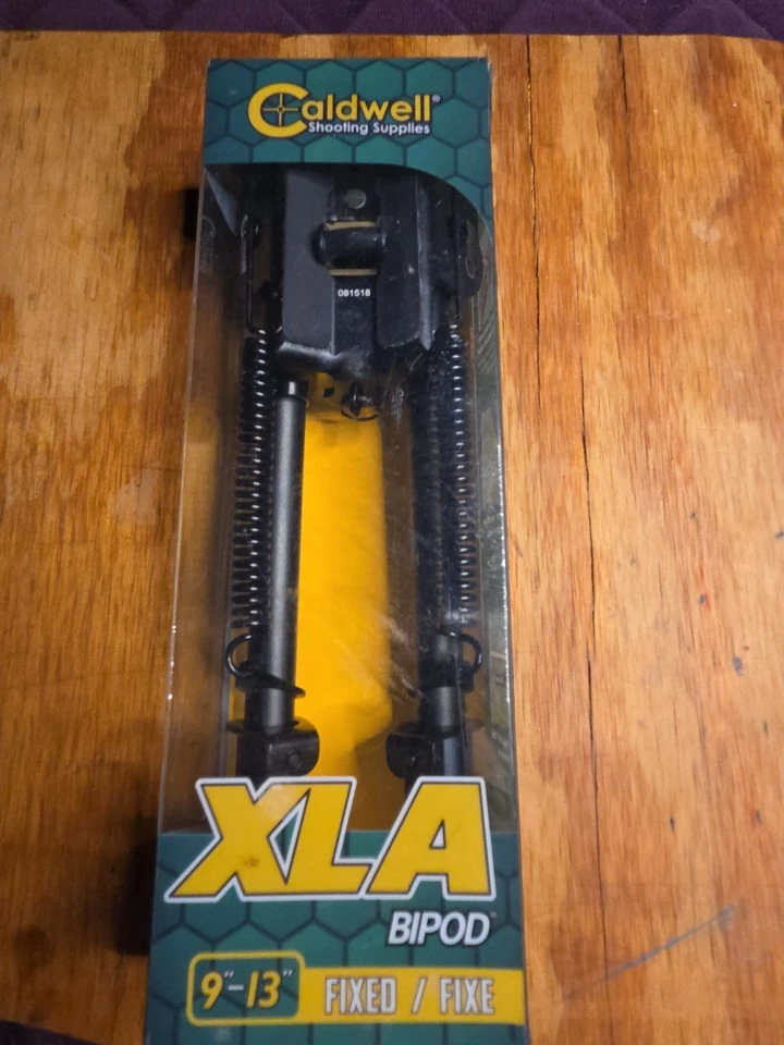 Caldwell Bipod SKU 403215 XLA 9"-13" 固定型号 双脚架 黑色 — 第 2/4 张图片