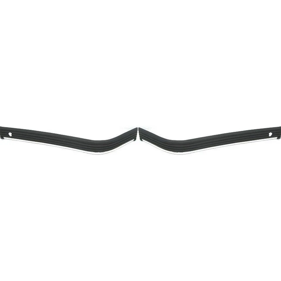 New Front Bumper Impact Strip Left and Right Fits 1988-1998 Chevrolet C1500 - Image 2 of 4