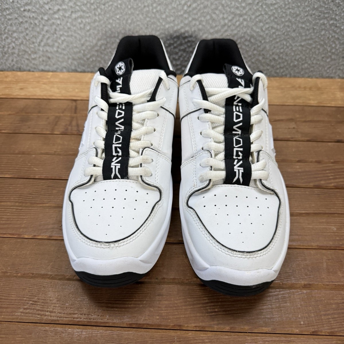 DC Shoes Mens 11.5 White Black Blue Star Wars Lynx Zero Sneakers Skateboarding View 5