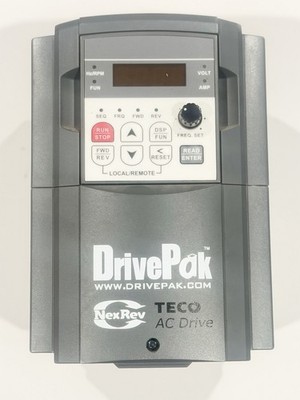 TECO AC DRIVE N3-403-C HP 2.2 KW 7.3 A 3-Phase 380/480 V 3 PH