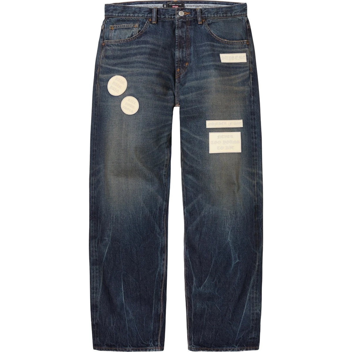 Supreme Blue Jeans for Men for sale | eBay