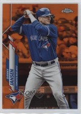 2020 Topps Chrome Orange Refractor 15/25 Danny Jansen #51 sy5