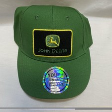 John Deere Baseball Hat, Youth One-Size with Adjustable Back, Brand New